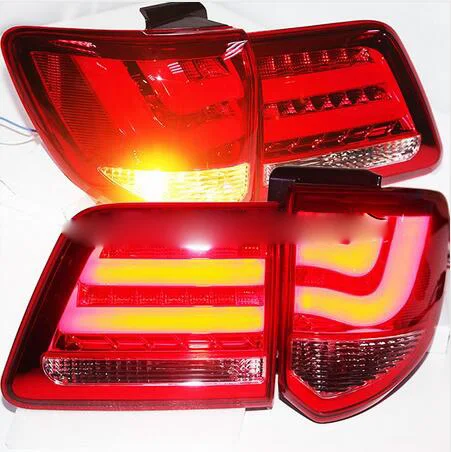 2 шт. автомобильный Стайлинг головная лампа для фары Fortuner 2011 2012 2013 год hid лампы DRL Биксеноновые линзы двойной луч HID комплект