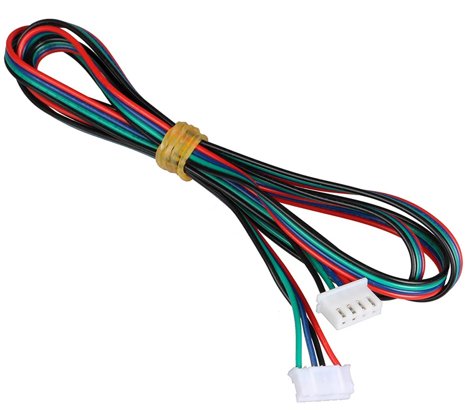 5 шт. запчасти для 3D-принтера 1 м 4Pin XH2.54 коннектор гнездовой RepRap Dupont провод кабель