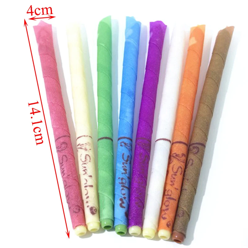 

10Pcs Ear Wax Cleaner Removal Indian Coning Fragrance Ear Candles Treatment Care Ear Care for Health Care Supplies Random Color