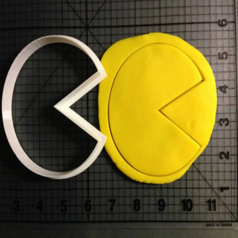 Известная игра Pac-Man Ghost Cookie Cutter набор Инструменты для украшения тортов из мастики