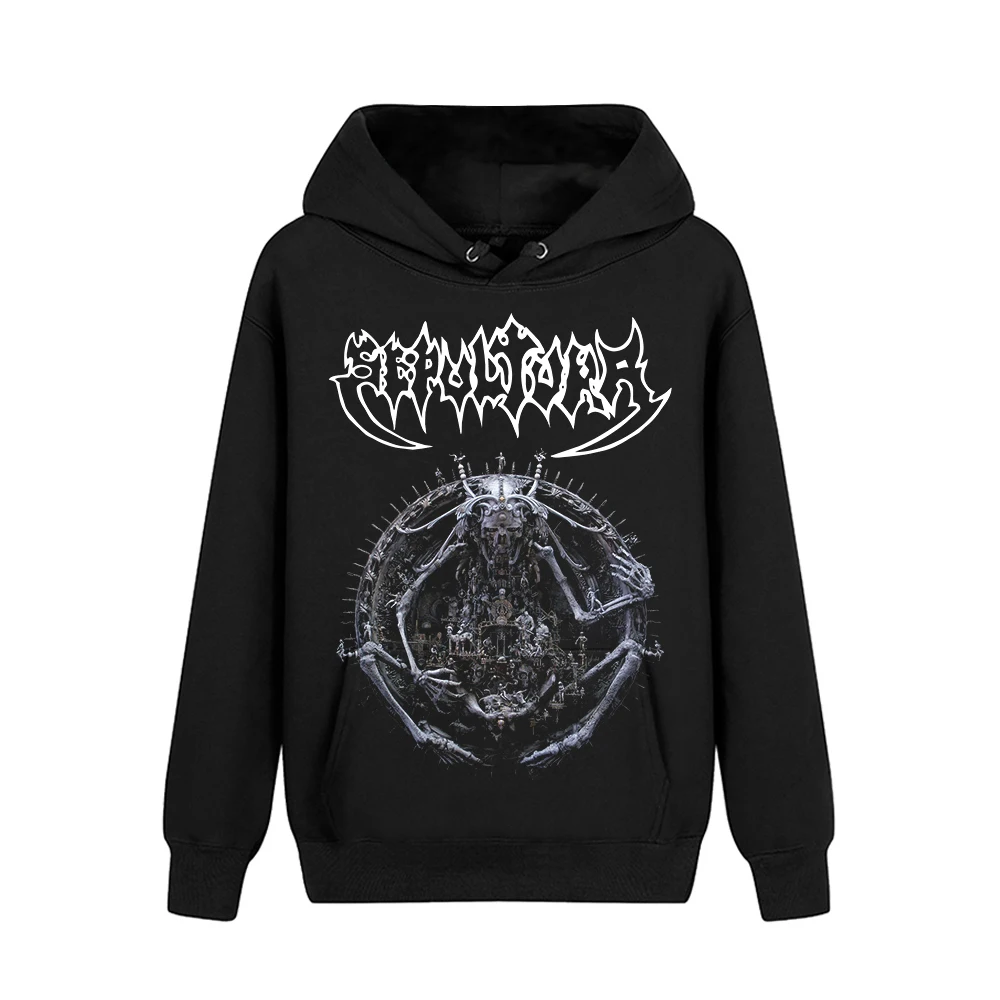 Bloodhoof SEPULTURA тяжелый металл death metal пуловеров толстовок с капюшонами азиатских