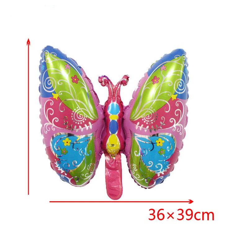 Butterfly 1 шт., пчела, божья коровка, мини-сова, улитки, Бабочка, тигр, фольгированные шары, детские игрушки на день рождения, вечерние игрушки - Цвет: Butterfly