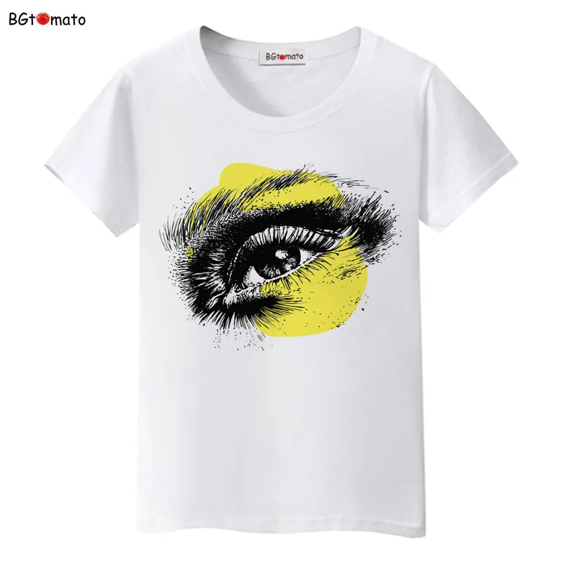 

2021 New fashion creative 3D t shirts for women hot sale summer cool Big eye shirts Brand Good quality comfortable tops tees