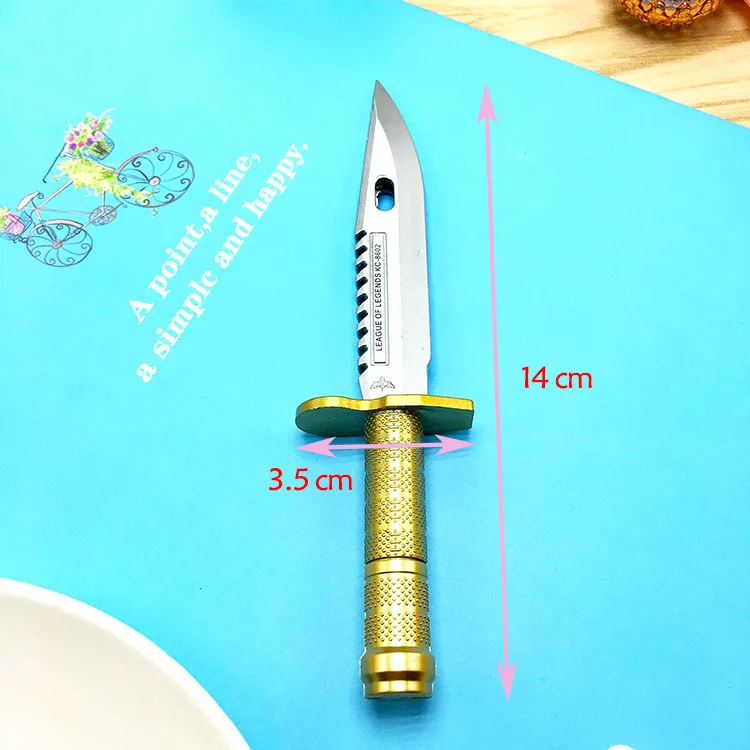 50Pc/Lot Dagger Knife Model Plastic Gel Ink Water Pen/Novelty/Promotional Gift/Student Price/Children Toy | Канцтовары для офиса и