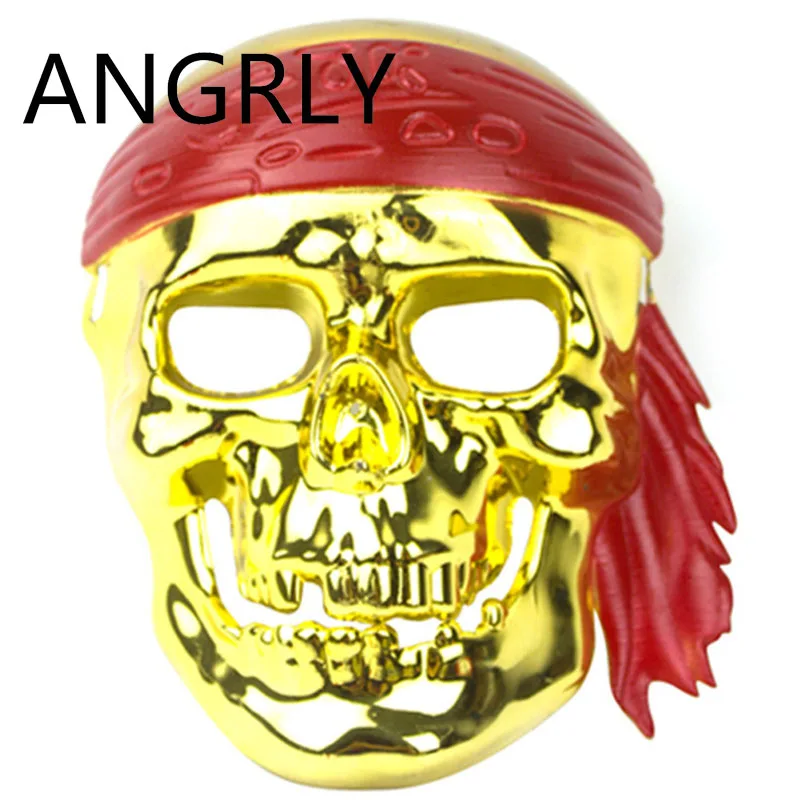 Ангрли мяч Хэллоуин реквизит маска ужаса призрак Фестиваль Карибского моря