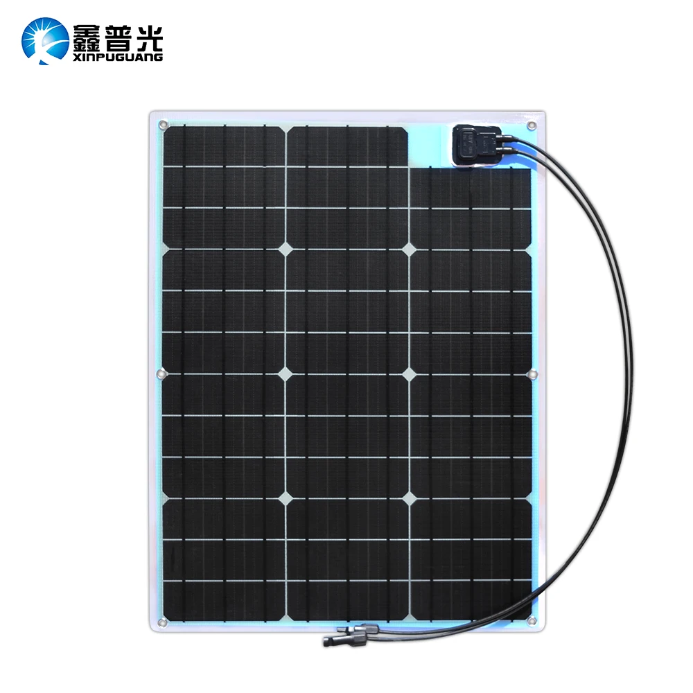Xinpuguang 18v ETFE монокристаллическая солнечная панель 60W 120 ватт модуль solarpanel для 12v или