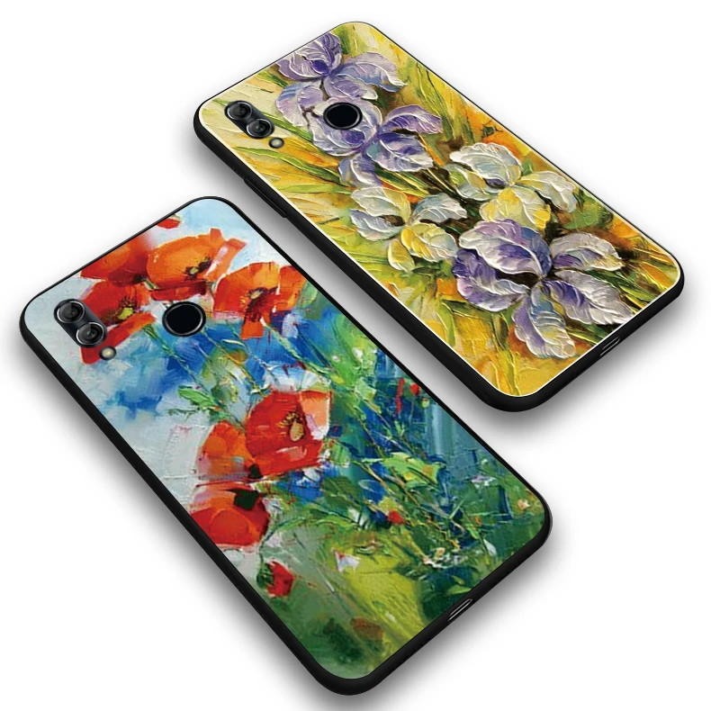 TPU Phone case For HUAWEI Honor 10lite Silicone soft phone back cover Multi graph | Мобильные телефоны и аксессуары