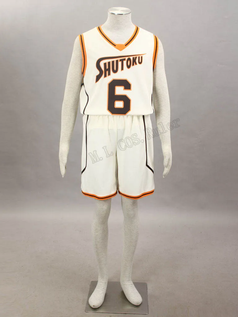 Костюм для косплея Kuroko no basuke Midorima Shintaro NO.6 Джерси | Тематическая одежда и униформа