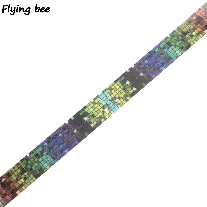 Flyingbee 15 мм X 5 м Бумага васи Лента лазерная сетка креативная клейкая лента DIY Скрапбукинг наклейка уникальная этикетка маскирующая лента X0331