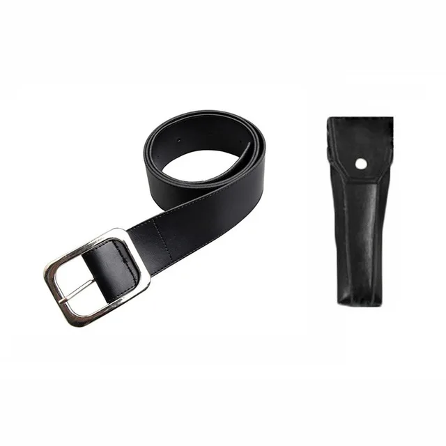 Belt with Holster Костюм Человека-паука в стихах, костюм Человека-паука Нуар, куртка для косплея, костюм супергероя для взрослых и мужчин на Хэллоуин, карнавальный костюм - Цвет: Belt with Holster