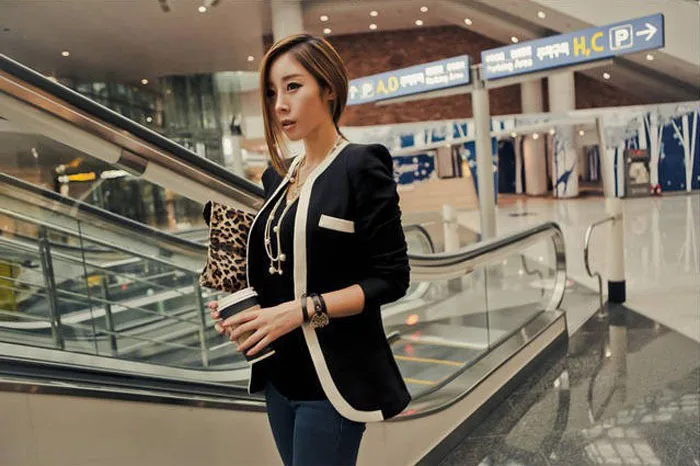 Женский блейзер костюмы новый весенне-осенний костюм женская верхняя одежда в