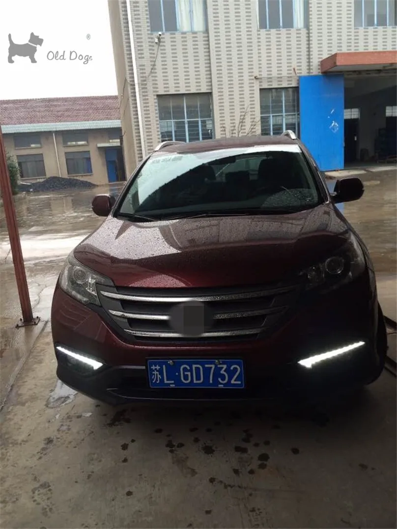 Для Honda CRV CR-V 2012- DRL для вождения, дневной ходовой светильник DRL с поворотным сигналом, противотуманная лампа, реле, Дневной светильник, автомобильный стиль