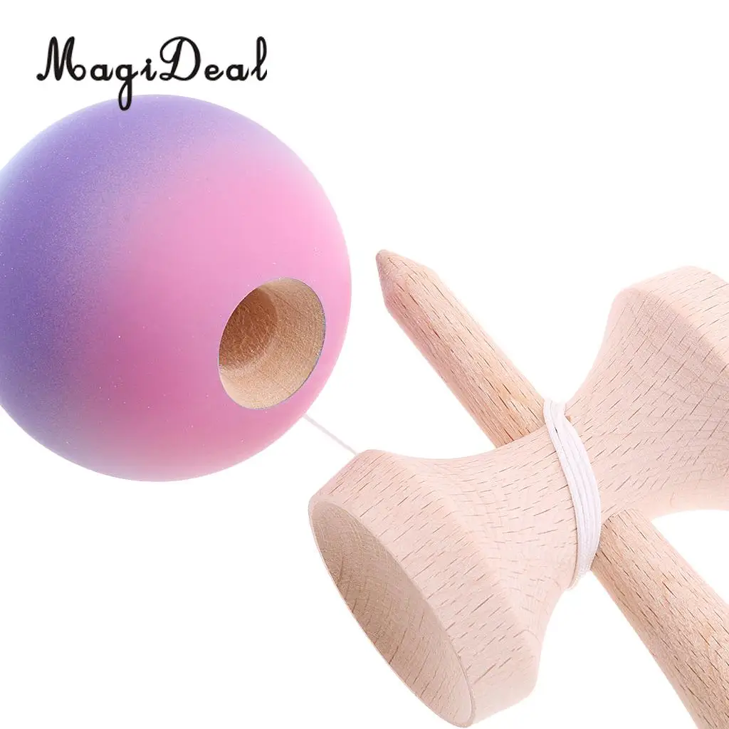 18 см деревянные Kendama умелые жонглирование мяч игрушка для детей взрослых День рождения Рождественский подарок