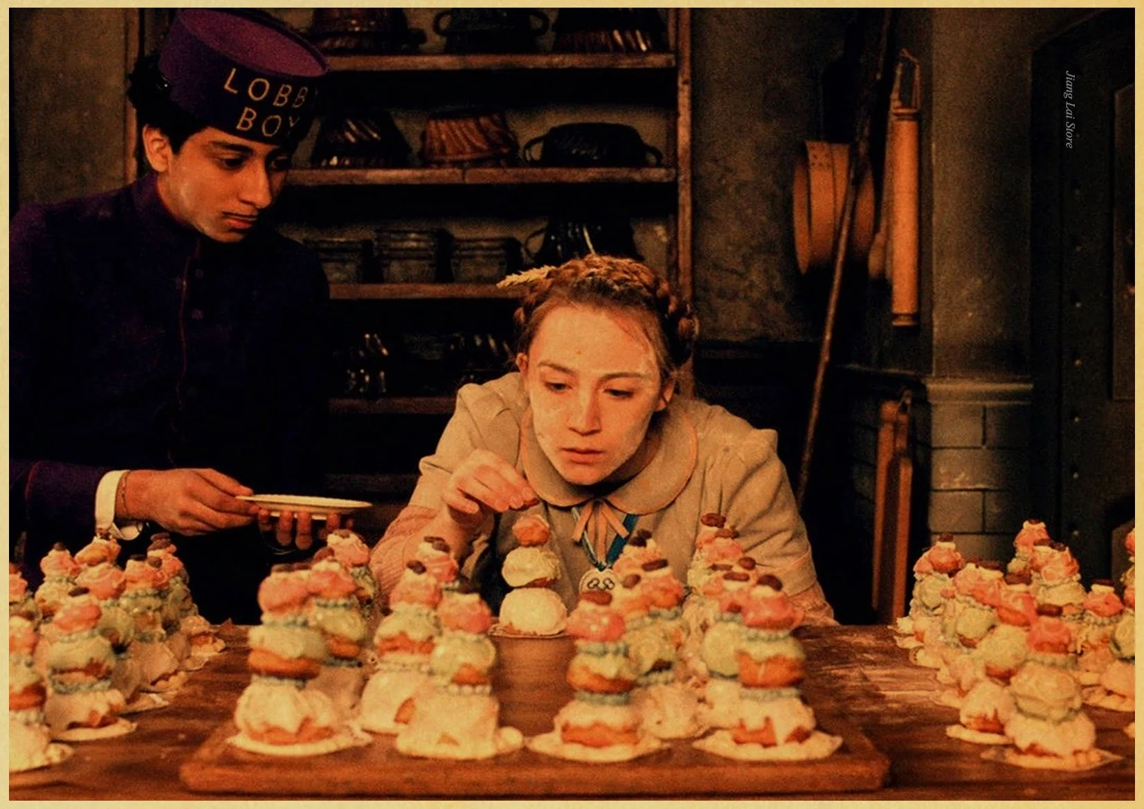 Классический фильм Wes Anderson фильм Grand Budapest отель ретро постер винтажный настенный Декор для дома Бар Кафе детская комната