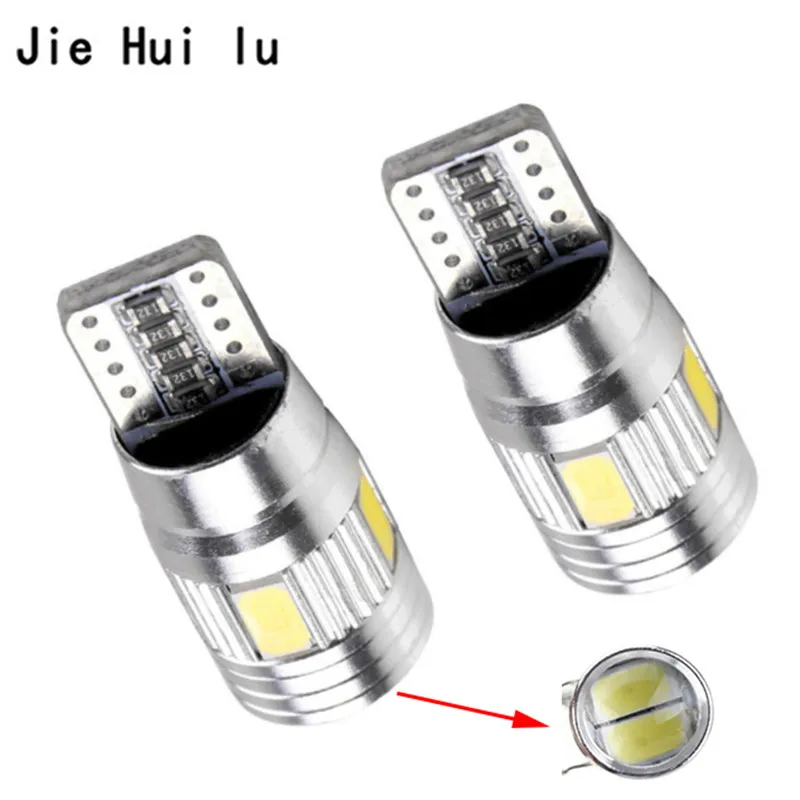 Высокое качество белый Canbus DC 12 В T10 194 192 158 W5W 5630 6smd светодиодный лампы авто лампа|12v