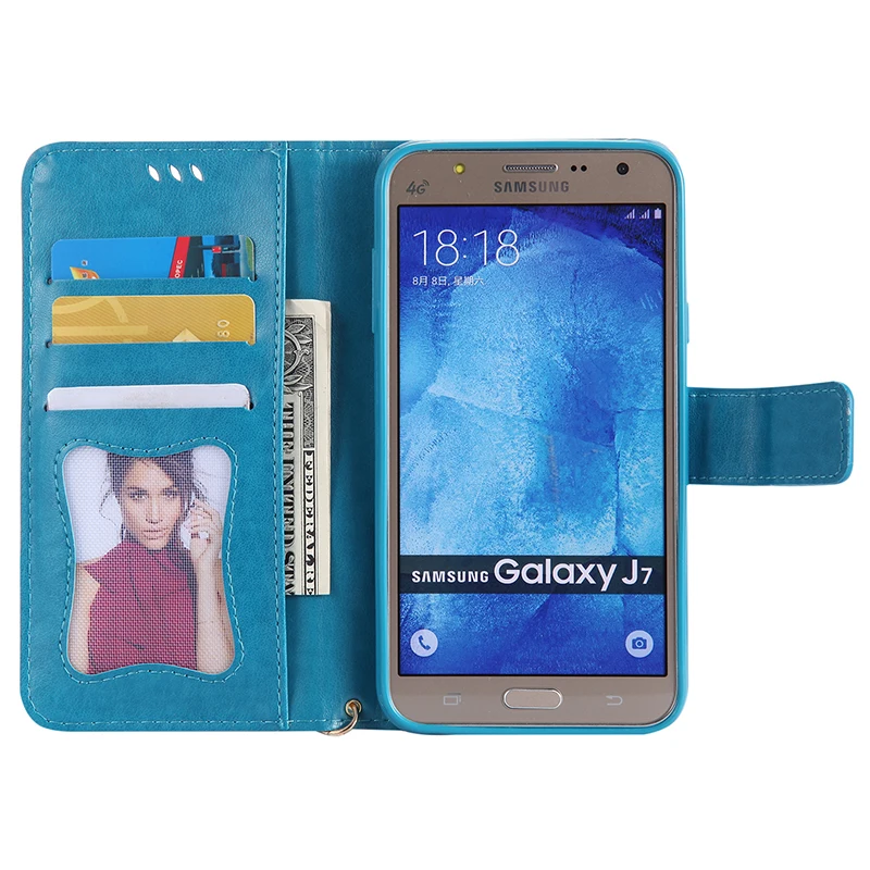 Nephy роскошный кожаный Световой Полный чехол для телефона для Samsung Galaxy J3 J5 J7 J1 премьер-профессионал крышка чехол для корпуса Корпус