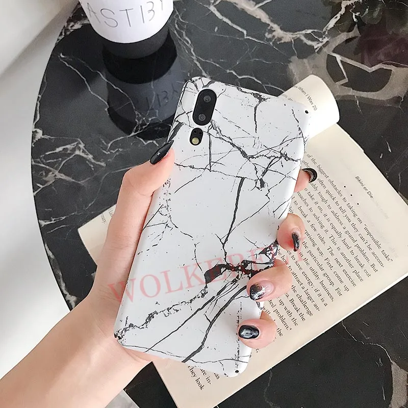 Чехол s для Xiao mi Red mi Note 7 Note7 Pro с глянцевым мраморным радужным рисунком, жесткий чехол из поликарбоната для Xiaomi mi 9 mi 9 mi 8 mi 8 Lite, чехол для телефона
