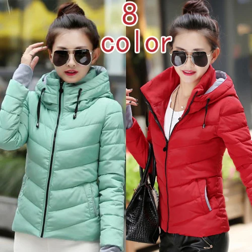 Бесплатная доставка Новинка 2017 года осень-зима утолщение теплые парки Пух куртка