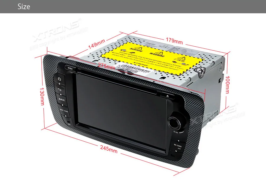 XTRONS " Android 8,1 радио gps RCA RDS автомобильный DVD плеер для Seat Ibiza MK4 6J SportCoupe Ecomotive Cupra 2009 2010 2011 2012 2013