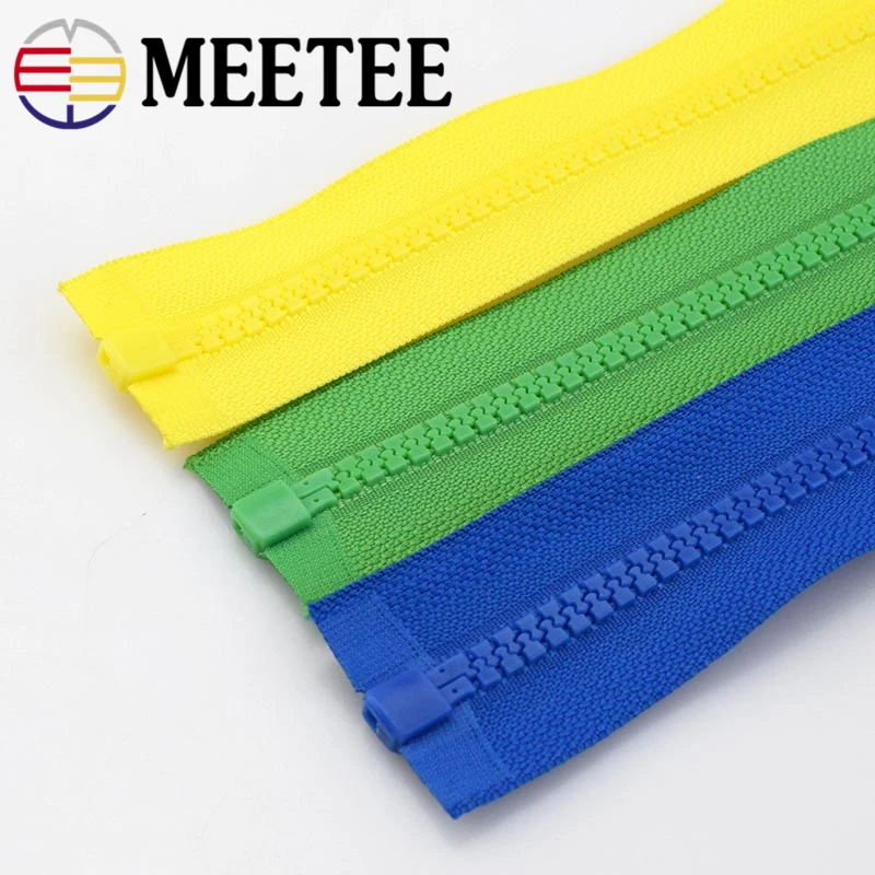 Смоляные молнии Meetee 2 шт. открытые 40/60/70 см на для шитья пуховик сумка сделай сам