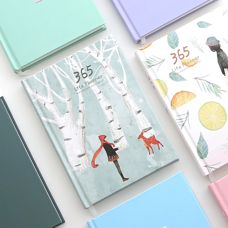 MIRUI 365 дней личный дневник планировщик блокнот ежедневник в твердой обложке 2017