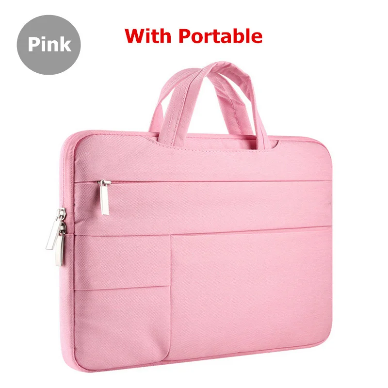 pink Binful сумка для ноутбука Macbook Air Pro retina 11 12 13 14 15 15,6 дюймов чехол для ноутбука чехол для ПК чехол для Xiaomi Air hp Dell - Цвет: pink