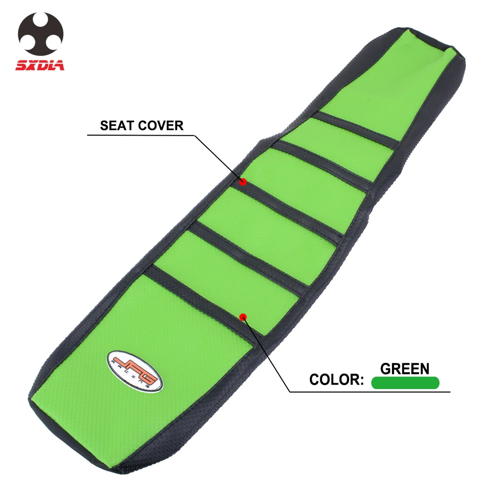Мотоцикл зеленый ребристый мягкий чехол для сиденья Kawasaki KX 125 KX250 1994 1998 1995 1996 1997 Dirt