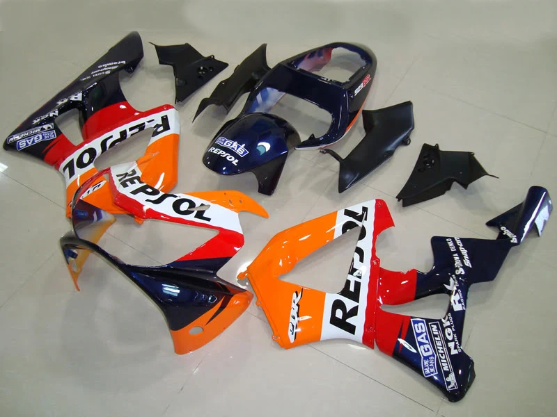 Горячая Распродажа для Honda CBR900RR 2000 2001 929 CBR929RR 929RR CBR900 00 01 красный черный комплект