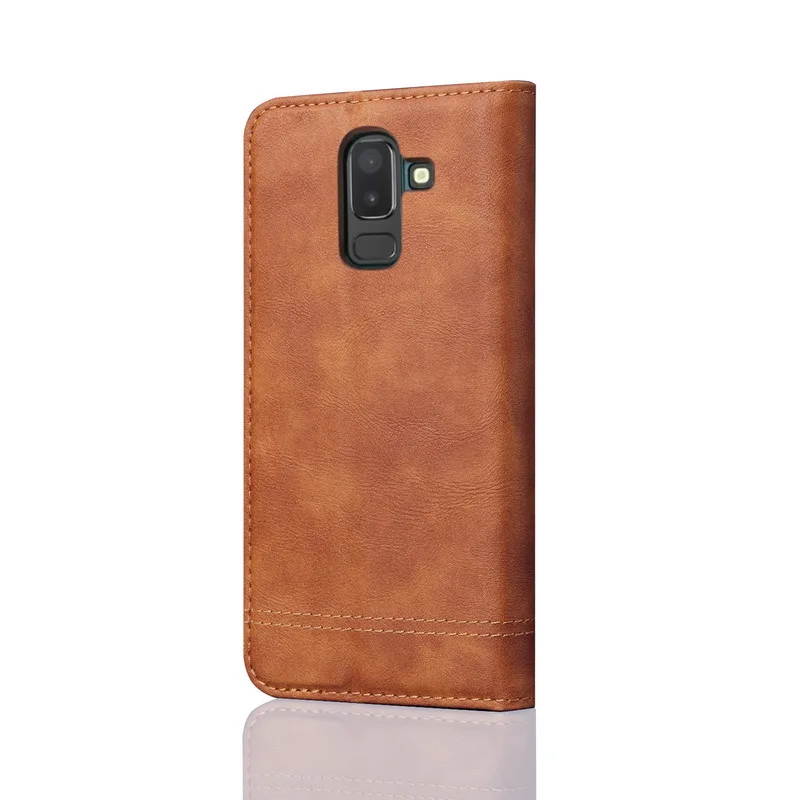 Чехол-книжка на магнитной застежке с Книга чехол для samsung Galaxy j4 j6 Plus j3 j7 j8 A10 A20 A20E A30 A40 A40S A50 A60 A70 A80 A90 Тонкий чехол-подставка