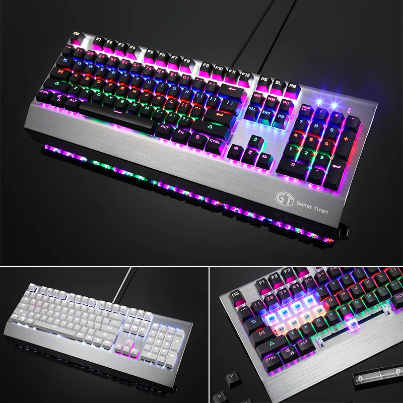 

Delux Wired Gaming Keyboard Mouse Combo Backlit Mechanical Keyboard Usb Keycaps + 4000dpi Optical Mouse Game Mice Gamer Set
