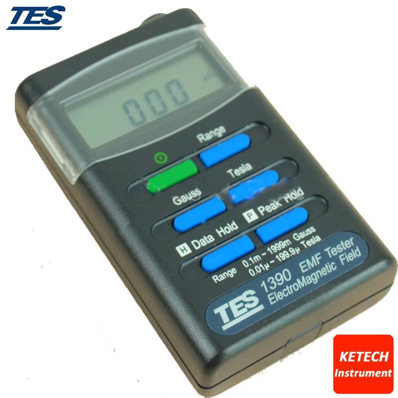 TES1391 EMF Tester Gauss Meter Electromagnetic Radiation Detectors |