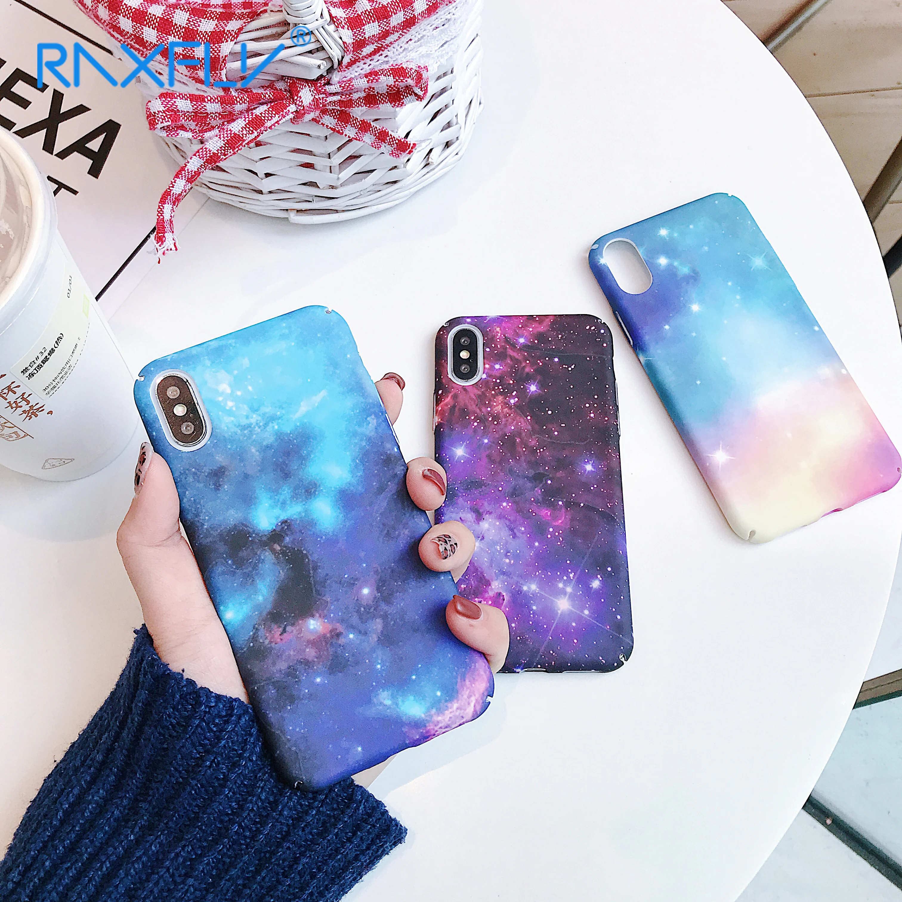 KISSCASE светящийся телефон чехол для iPhone 7 6 8 Plus XR задняя крышка 6S X XS Max звездное небо