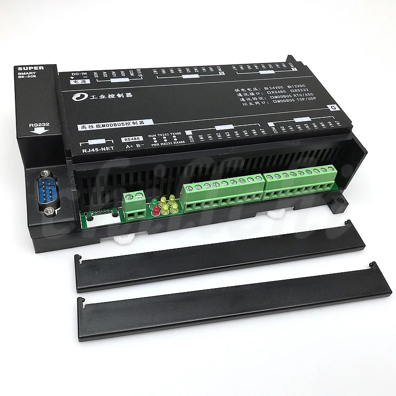 16AI Аналоговое количество приобретения 16DI переключатель ввода IO Modbus модуль RS485 232
