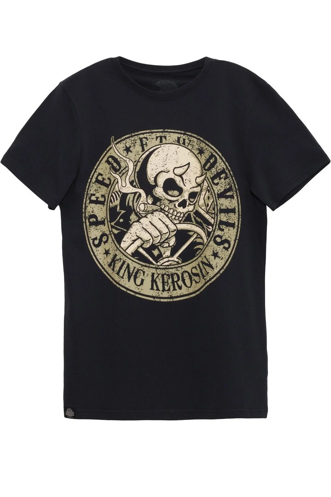 Мужская футболка King Kerosin Herren speed Devils забавная новинка wo для мужчин | одежда