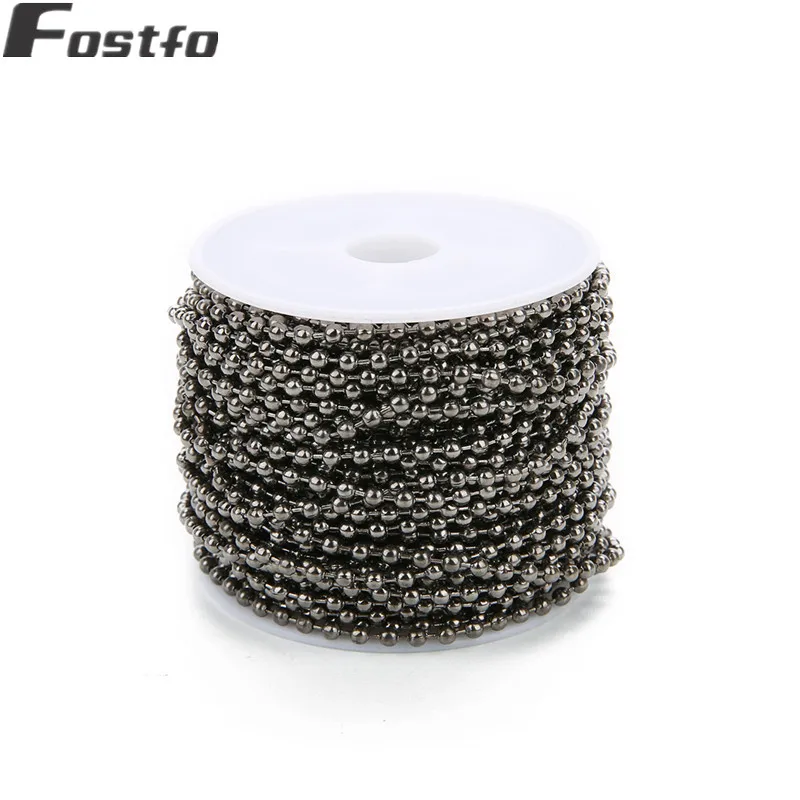 Цепочки с бусинами женские золотистые/серебристые 10 ярдов/партия 1 5/2/2 4