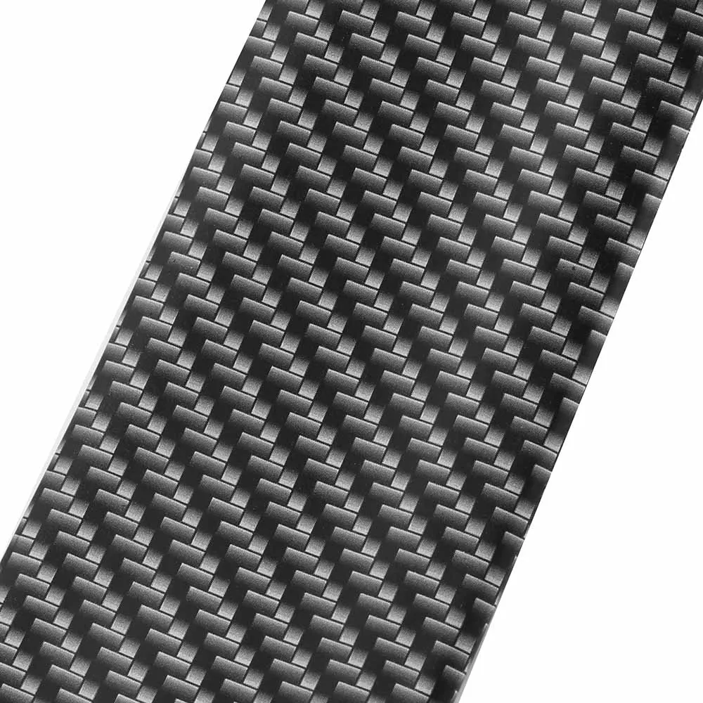 Стильные резиновые накладки на пороги из углеродного волокна защита от царапин