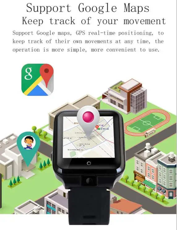 Android 6 0 Ios смартфон интернет часы Heartbeat Wifi 4G GPS Смарт с монитором скорости камера