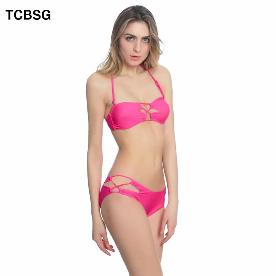 TCBSG 2018 новый сексуальный Для женщин крючком бикини летняя пляжная одежда