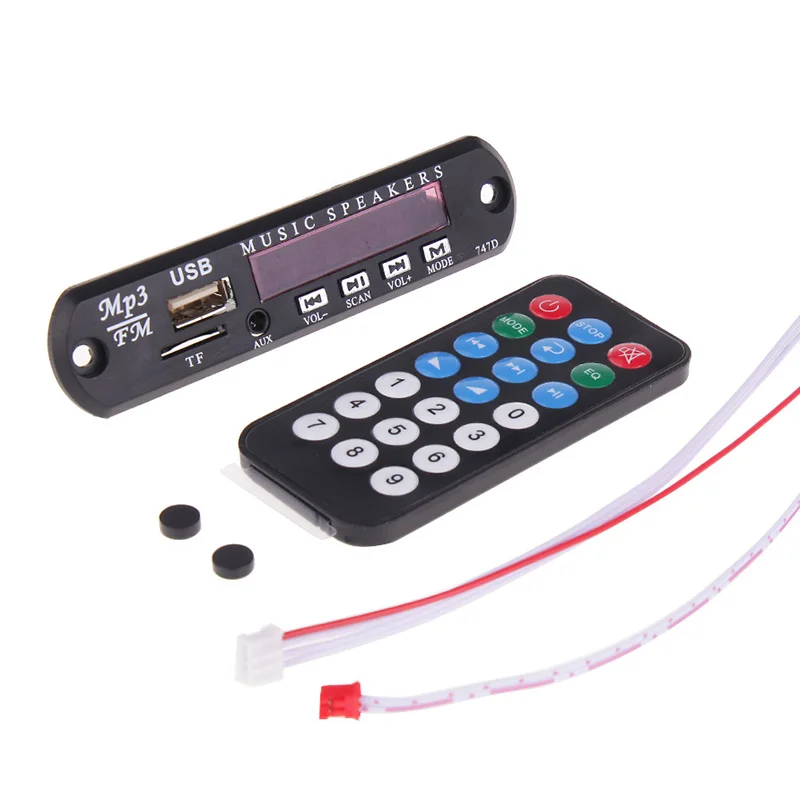 Rovtop Bluetooth MP3 плеер декодер доска FM радио TF USB 3,5 мм AUX модуль приемник автомобильный комплект аудио для IPhone 8 XS Xiaomi