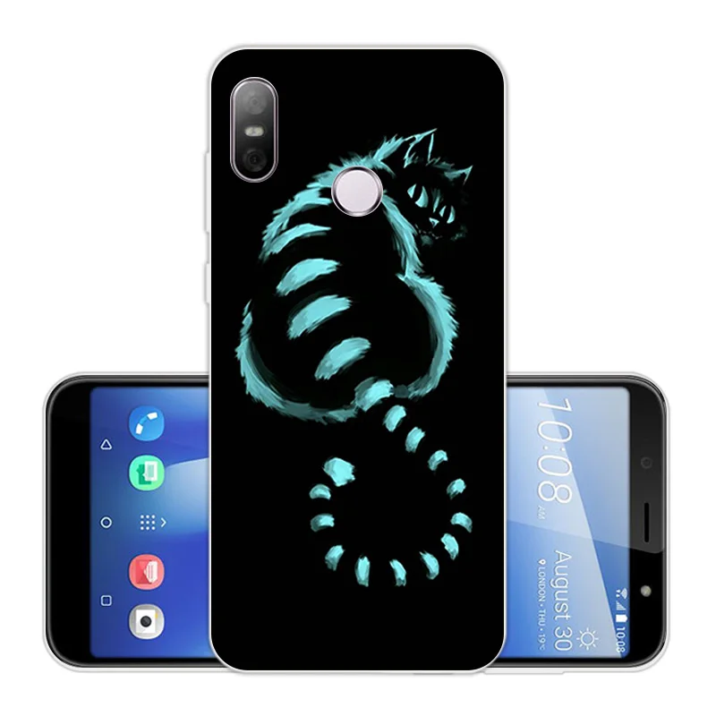 6 0 дюйма для HTC U12 силиконовые чехлы прозрачный защитный чехол телефона