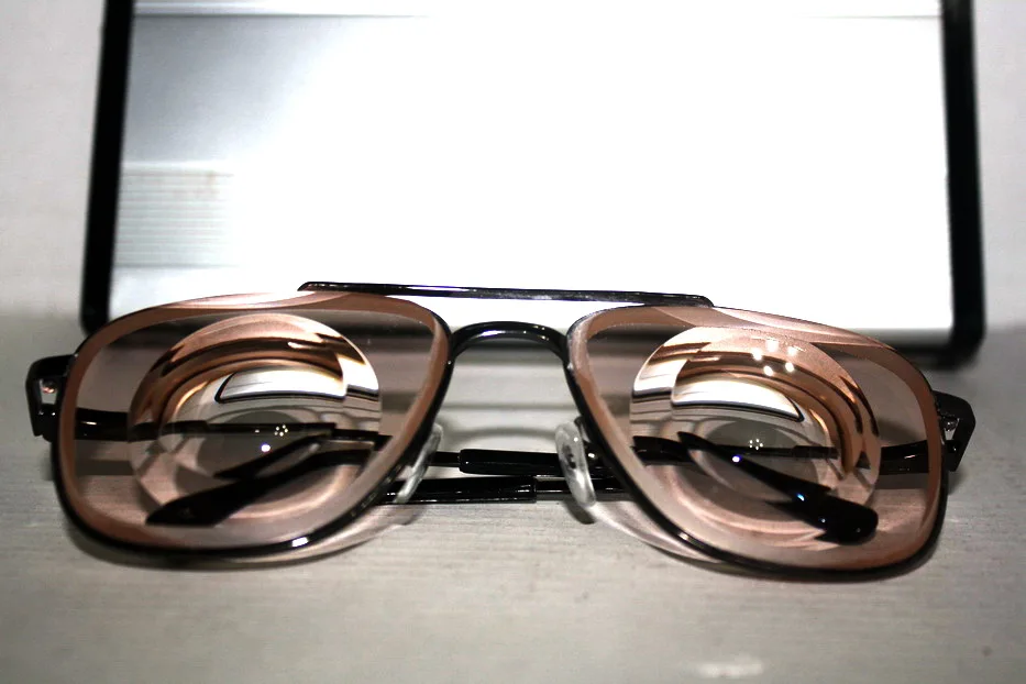 

2019 Special Offer Glasses Very Rare!!! Super Navigation Ultra High Myopic Myopia Myodisc Glasses Low For Vision Aid -40d Pd64