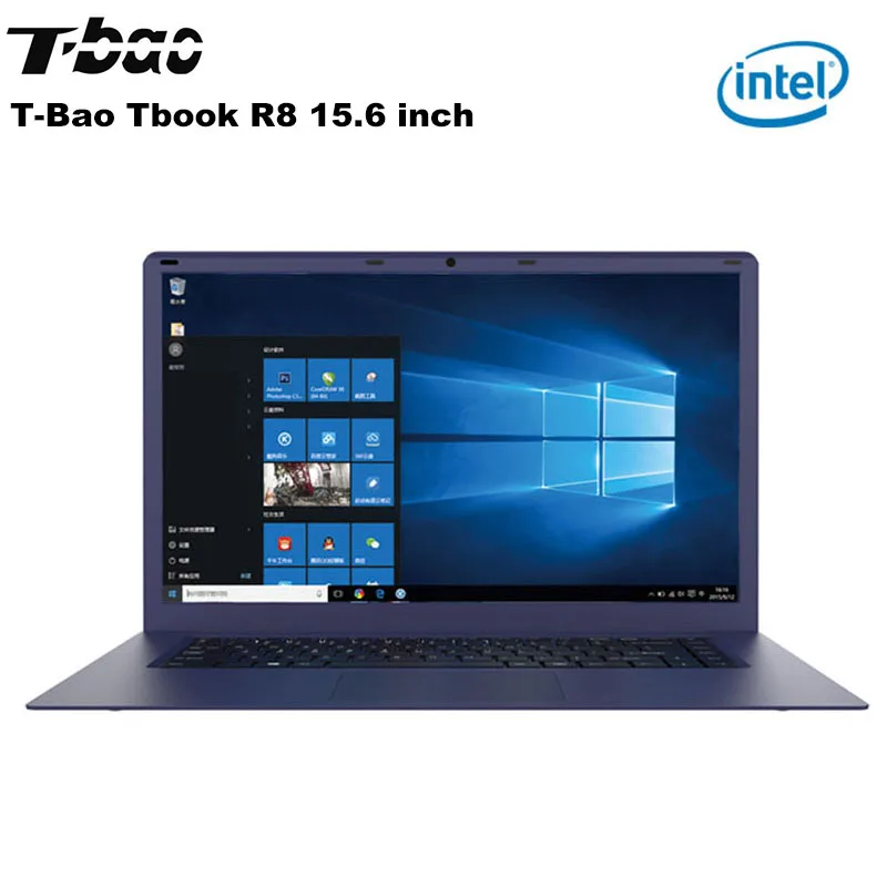 T Бао Tbook R8 15 6 ''FHD Экран 4 GB + 64 ноутбук с системой Windows 10 Intel Cherry Trail X5 Z8350 ядра - Фото №1