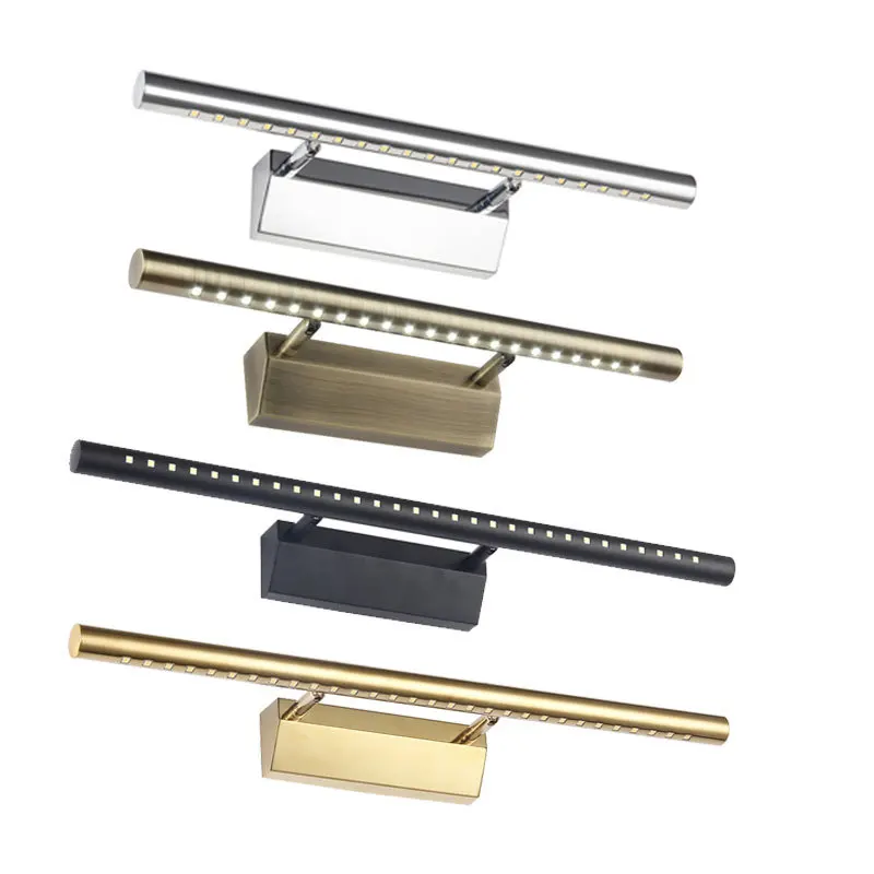 

Stainless Steel Bright Long Life 40cm Led Wall Lamp For Bathroom Mirror Light Waterproof IP65 Anti-fog Wall Sconces AC 80-265V