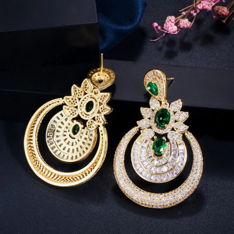 Женские серьги-капельки ThreeGraces в Африканском и нигерийском стиле роскошные