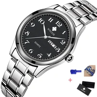 wwoor fashion mens watches top brand luxury quartz watch men casual slim mesh steel waterproof sport watch relogio masculino