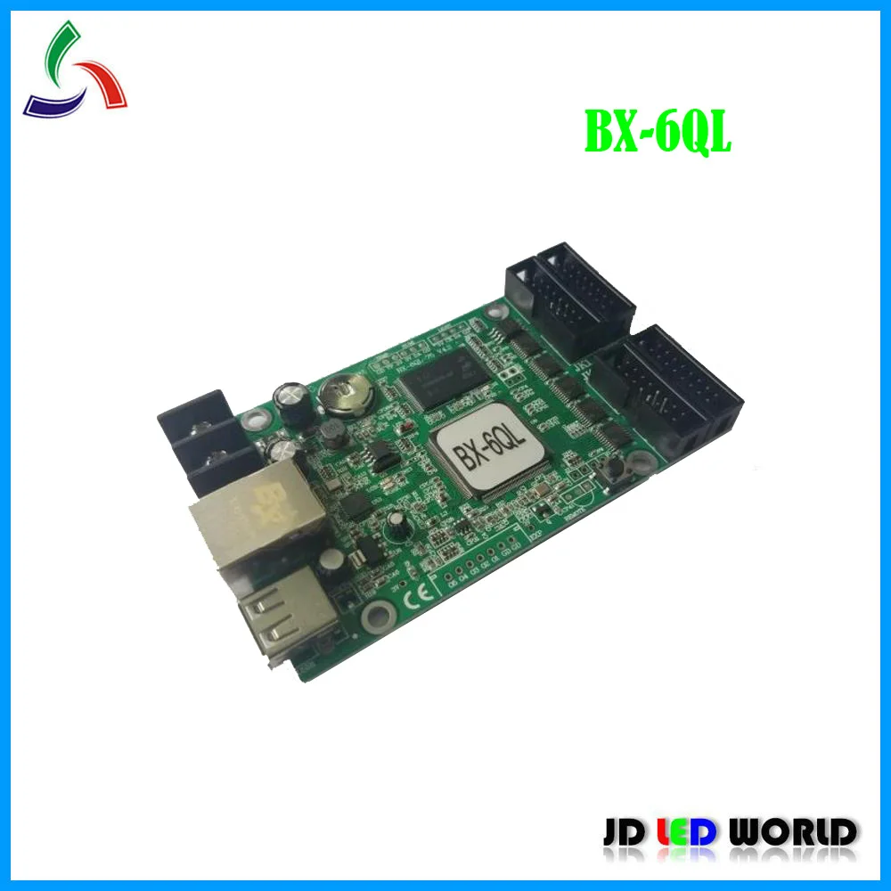 BX-6QL сетевых и USB-портов асинхронный полноцветный светодиодный экран плата