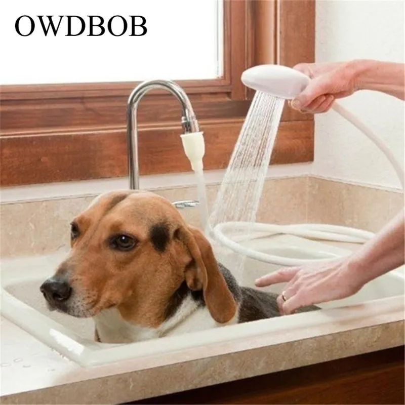 OWDBOB для домашних животных, кошек, собак, для ванной, насадка для душа, многофункциональный кран, спрей, слив, фильтр, шланг, для домашних животных, раковина, мытье волос, насадки для ванны