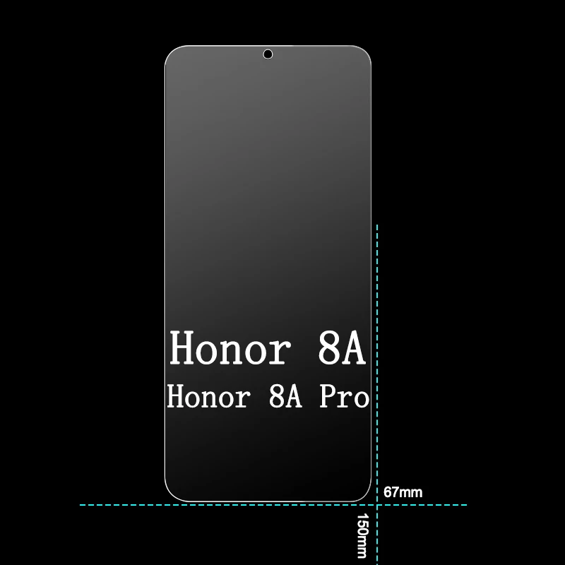 Закаленное стекло для huawei Honor 8X 8A 9X Pro защита экрана Honor 8A 8S 8C Защитное стекло для huawei Honor 8X 9X Pro