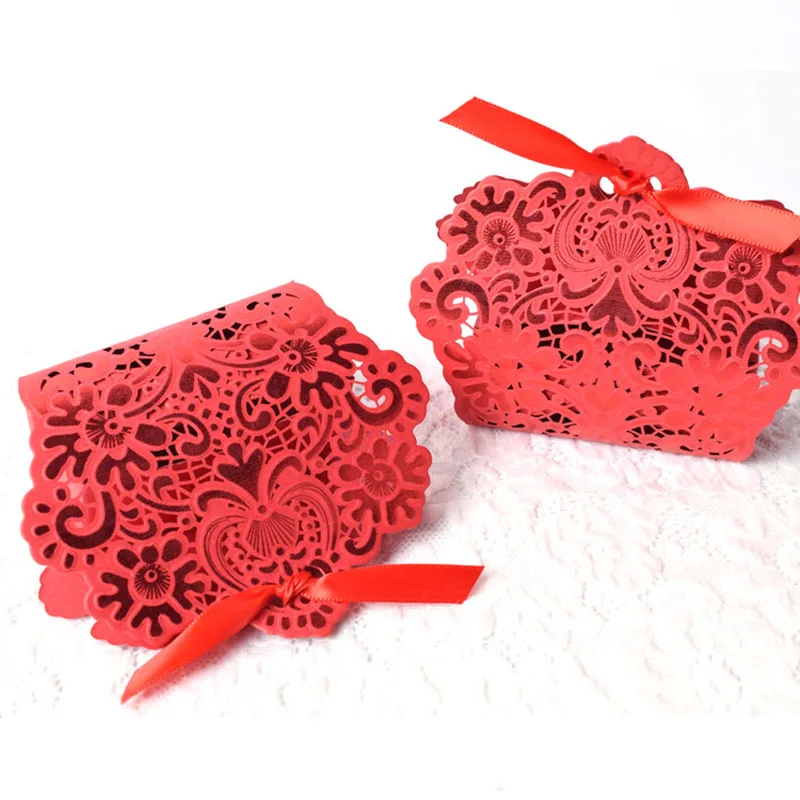 10 шт. подарочные коробки для свадебных тортов конфет цветов Подарочная коробка