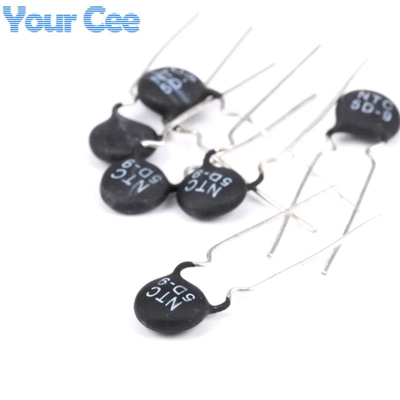 20 шт. термисторный резистор NTC 5D 9 5D9|resistor type|resistor tubesresistor 5w |